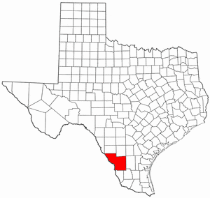 Webb County map